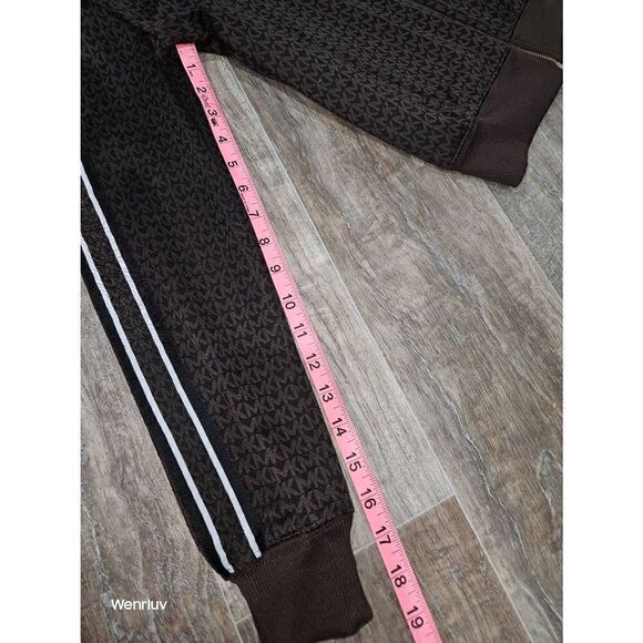 Michael Kors Logo Track Jacket Gold Detail - Picture 4 of 5